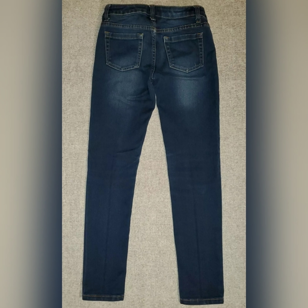 SOLD Total Girl Denim Stretch Skinny Jeans - Picture 2 of 3